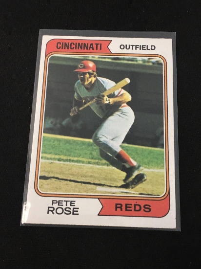 1974 Topps #300 Pete Rose Reds Vintage Baseball Card