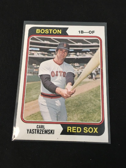 1974 Topps #280 Carl Yastrzemski Red Sox Vintage Baseball Card