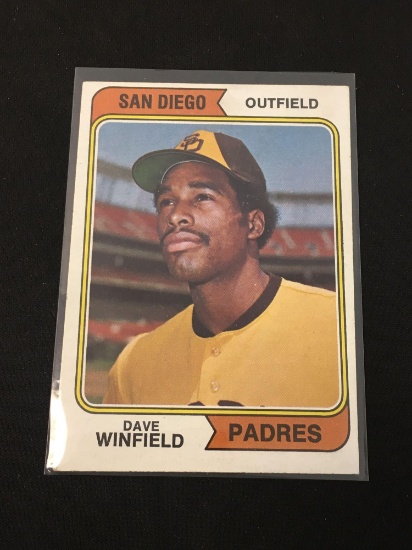 1974 Topps #456 Dave Winfield Padres Rookie Vintage Baseball Card