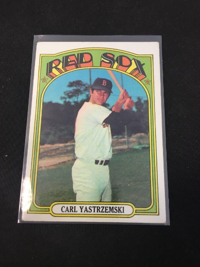 1972 Topps #37 Carl Yastrzemski Red Sox Vintage Baseball Card