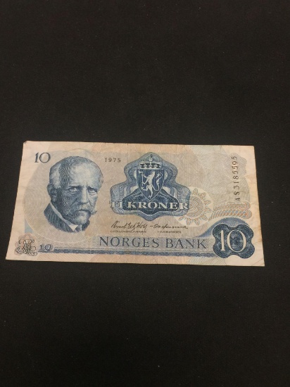 Norway 1975 10 Kroner