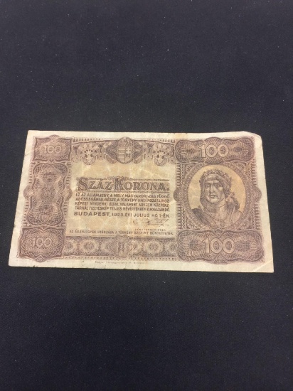 Hungary 1923 100 Korona