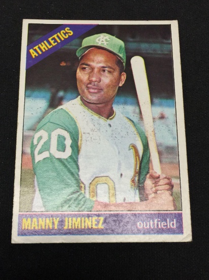 1966 Topps #458 Manny Jimenez Athletics Vintage Baseball Card