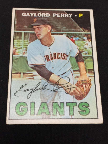 1967 Topps #320 Gaylord Perry Giants Vintage Baseball Card