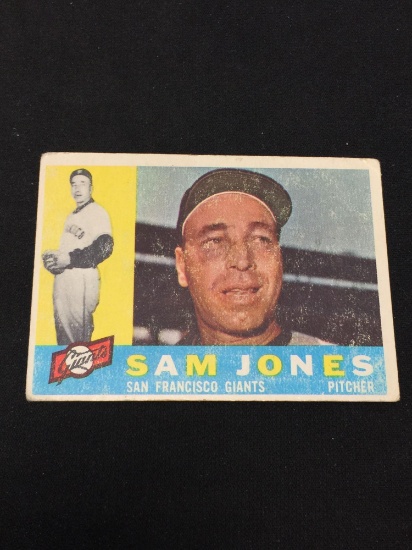 1960 Topps #410 Sam Jones Giants Vintage Baseball Card