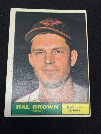 1961 Topps #218 Hal Brown Orioles Vintage Baseball Card