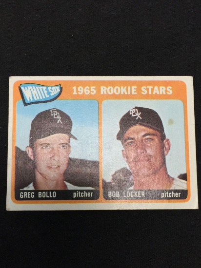 1965 Topps #541 White Sox Rookie Stars - Greg Bollo & Bob Locker Vintage Baseball Card