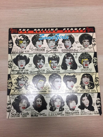 The Rolling Stones - Some Girls - Vintage LP Record Album