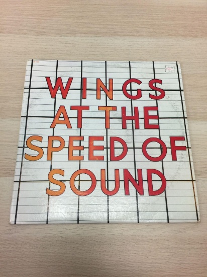 Wings - At the Speed of Sound - Vintage LP Record Album