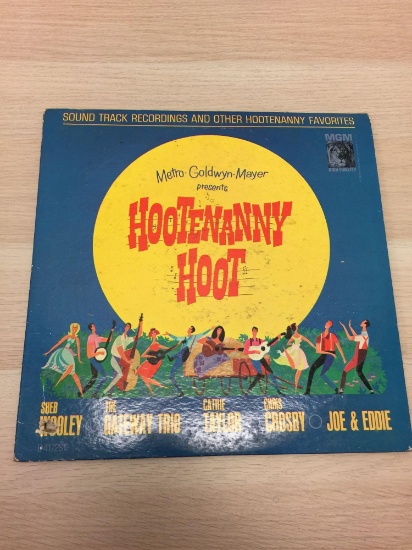 Hootenanny Hoot Sound Track - Vintage LP Record Album