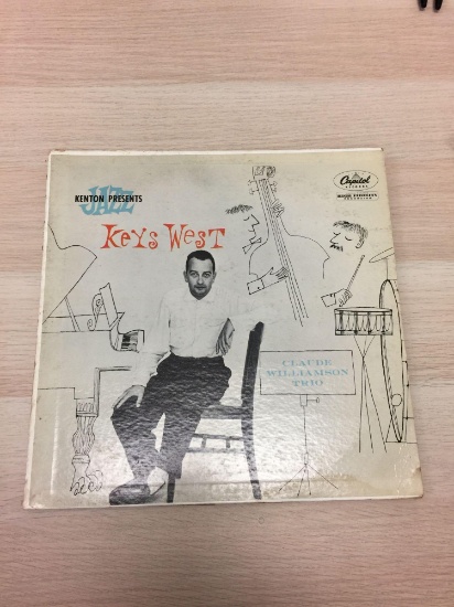 Claude Williamson Trio - Keys West - Vintage LP Record Album