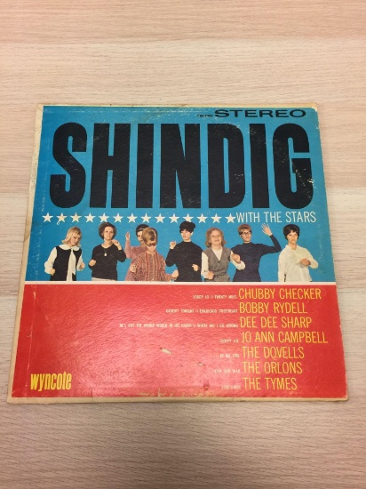 Shindig with the Stars - Vintage LP Record Album