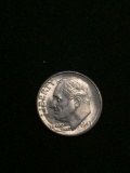 1947-D United States Roosevelt Silver Dime - 90% Silver Coin - Uncirculated Coin