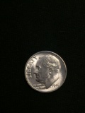 1946-D United States Roosevelt Silver Dime - 90% Silver Coin - Uncirculated Coin