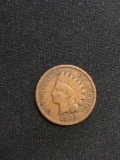 1909 United States Indian Head Penny Cent Coin