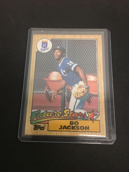 1987 Topps #170 Bo Jackson Royals Rookie Baseball Card