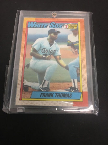 1990 Topps #414 Frank Thomas White Sox Rookie Baseball Card