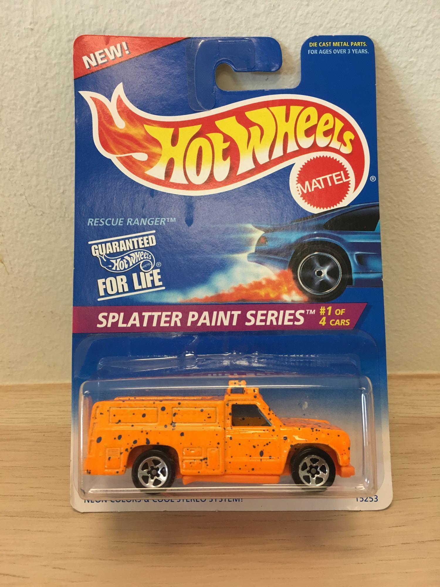 Hot Wheels 1995 Splatter Paint Series
