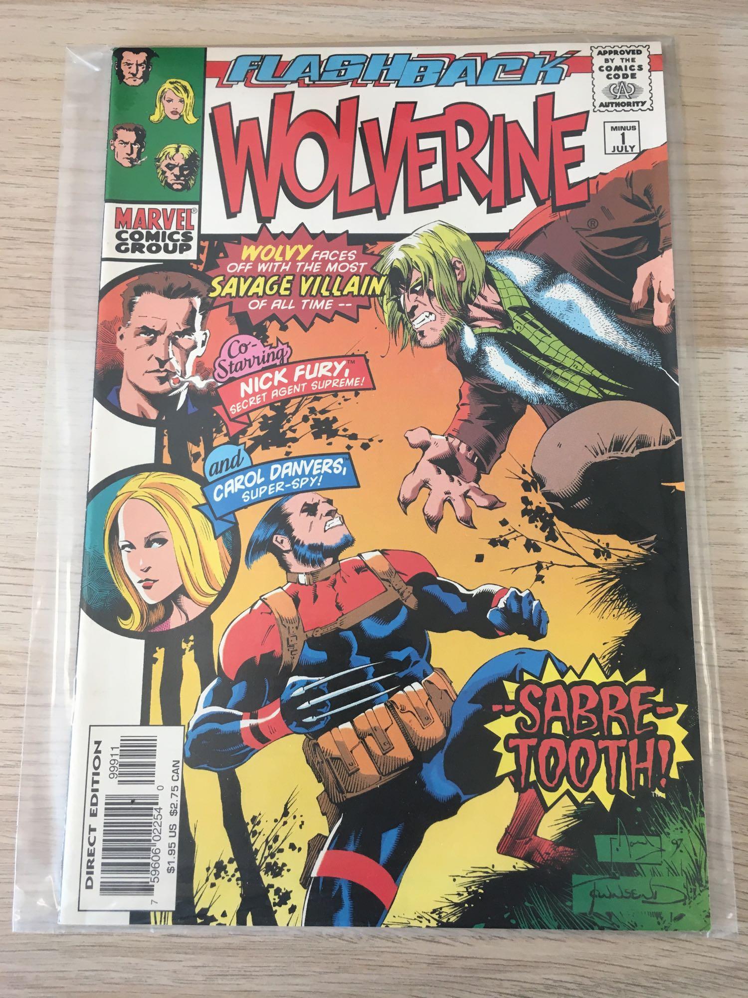 Flashback Wolverine #1 Comic Book | Proxibid