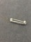 Totem Pole Old Pawn Native American Motif 20mm Long Sterling Silver Pin