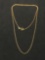 Gold-Tone Sterling Silver 18