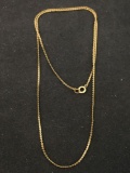 Serpentine Link 12Kt Gold Filled 18