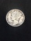 1942-D United States Mercury Silver Dime - 90% Silver Coin