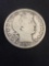 1907-D United States Barber Silver Half Dollar - 90% Silver Coin