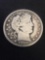 1900-S United States Barber Silver Half Dollar - 90% Silver Coin