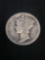 1920 United States Mercury Silver Dime - 90% Silver Coin