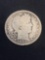 1904-O United States Barber Silver Quarter - 90% Silver Coin