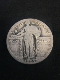 1926 United States Standing Liberty Quarter - 90% Silver Coin