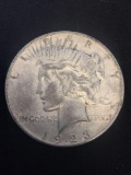 1923-D United States Peace Silver Dollar - 90% Silver Coin