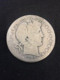 1894-S United States Barber Silver Half Dollar - 90% Silver Coin