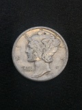 1943-S United States Mercury Silver Dime - 90% Silver Coin