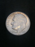 1957 United States Roosevelt Silver Dime - 90% Silver Coin