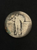 1930 United States Standing Liberty Quarter - 90% Silver Coin