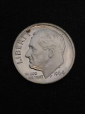 1964 United States Roosevelt PROOF Silver Dime - 90% Silver Coin
