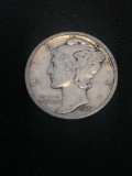 1931-S United States Mercury Silver Dime - 90% Silver Coin