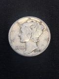 1935-S United States Mercury Silver Dime - 90% Silver Coin