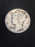 1941-S United States Mercury Silver Dime - 90% Silver Coin