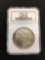 NGC Graded 1886 United States Morgan Silver Dollar - MS 64