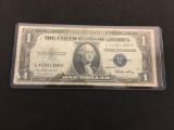 1935-E United States $1 Washington Silver Certificate Bill Currency Note