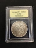 USCG Graded 1899-S United States Morgan Silver Dollar - MS 63