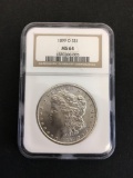 NGC Graded 1899-O United States Morgan Silver Dollar - MS 64