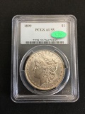 PCGS Graded 1899 United States Morgan Silver Dollar - AU 55