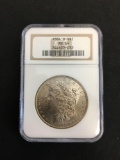 NGC Graded 1884-O United States Morgan Silver Dollar - MS 64
