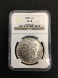NGC Graded 1904-O United States Morgan Silver Dollar - MS 64