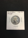 1969-S United States Washington Silver PROOF Quarter - 90% Silver Coin