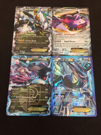 Lot of 4 Pokemon Holigraphic Cards!